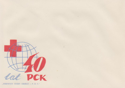 FDC 976-78 koperta: 40 lat PCK