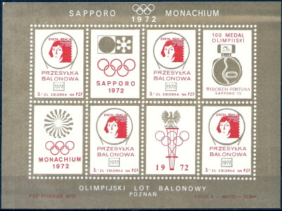 1972 r. Ark Przesyłka balonowa