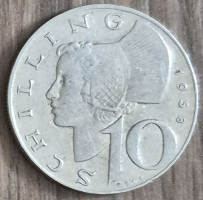 10 Schiling 1958