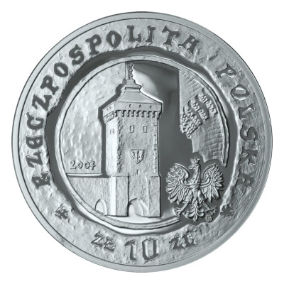 10 złotych 2007, 750 Lat Lokacji Krakowa
