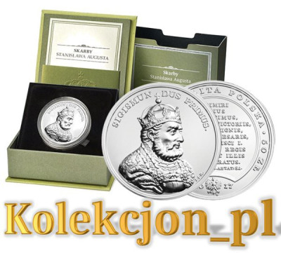 Moneta 50 zł. SSA Zygmunt I Stary