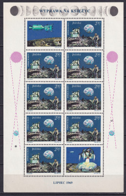1969 Pierwsze lądowanie na księżycu Fi 1793 ** arkusik