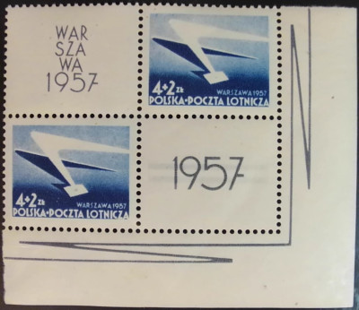 Fi 859 z ** - Og&oacute;lnopolska Wystawa Filatelistyczna.1957.