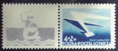 Fi 859 a **.- Og&oacute;lnopolska Wystawa Filatelistyczna.1957.