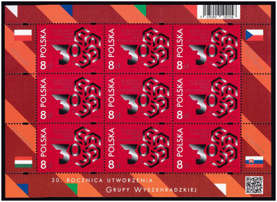 Ark. 5125 ** 30-lecie utworzenia Grupy Wyszehradzkiej