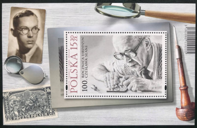 Blok 358 ** 2021 - 100. r. ur. Czesława Słani