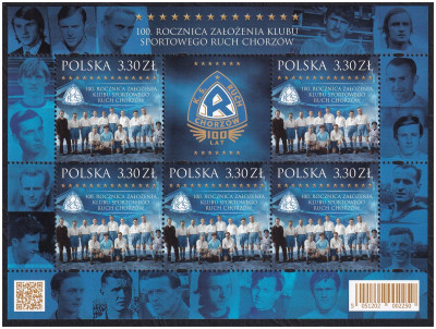 Ark. 5052 ** 100. rocznica założenia Klubu Sportowego Ruch