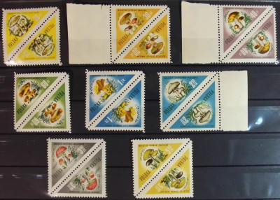 Polska Fi 948-955 ** Grzyby polskie