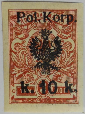 Fi 12 * A  Poczta I Korpusu Polskiego gen. Muśnickiego