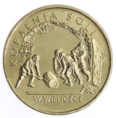 2 zł Kopalnia soli w Wieliczce