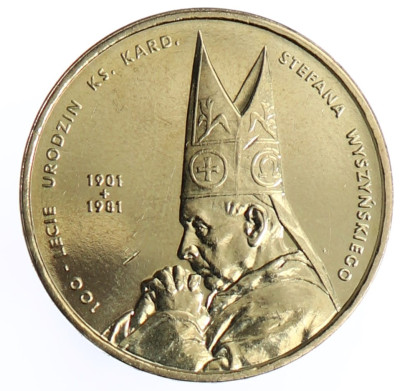2 zł Stefan Wyszyński