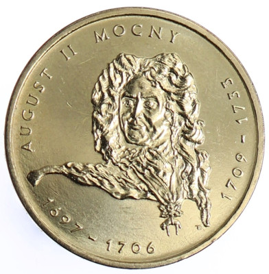 2 zł August II Mocny