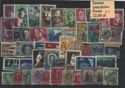 ZESTAW ZNACZK&Oacute;W ŚWIAT