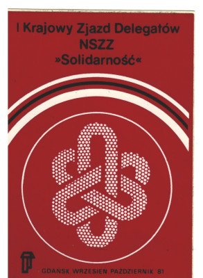 SOLIDARNOŚĆ - NALEPKA