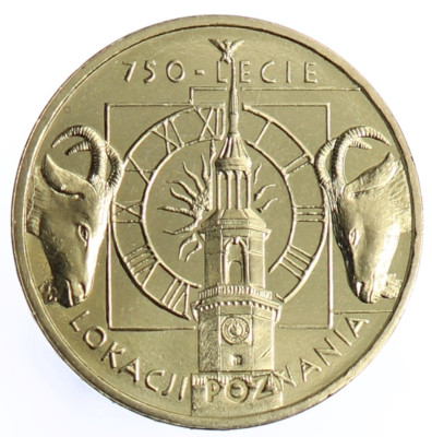 2 zł  750 lecie Lokacji Poznania