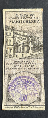 KARTA ŻYWNOŚCIOWA- OKRES I WOJNY ŚWIATOWEJ