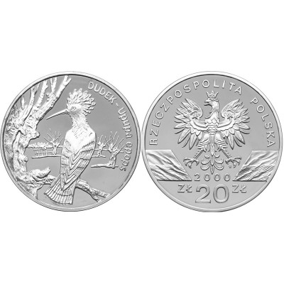 20 ZŁOTYCH,  2000 ROK, DUDEK