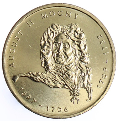 2 zł August II Mocny