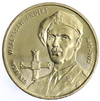 2 zł Władysław Anders