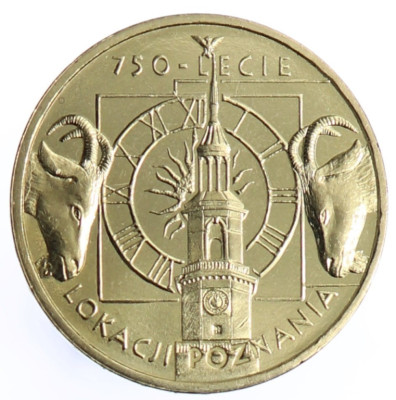 2 zł  750 lecie Lokacji Poznania