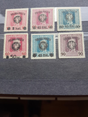 Zestaw Fi. 21,24,25,26,27,29 czyste** Gw.Walocha