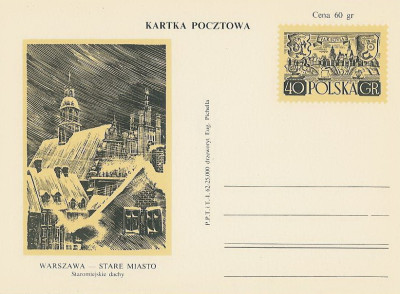 Cp 210 a VIII : Warszawa Stare Miasto