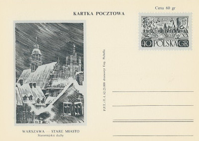 Cp 210 b VIII : Warszawa Stare Miasto