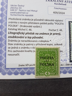Fi. 48 czysty * Atest V.Sedivy.