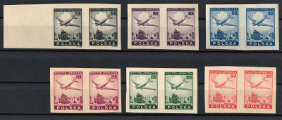 Fi 395 - 400 nz ** - wydanie lotnicze 1946 - gwarancja