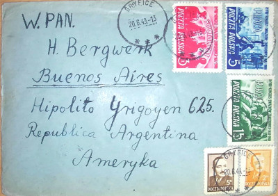Fi 492 - 494, 470, 471 - Gryfice - Buenos Aires Argentyna