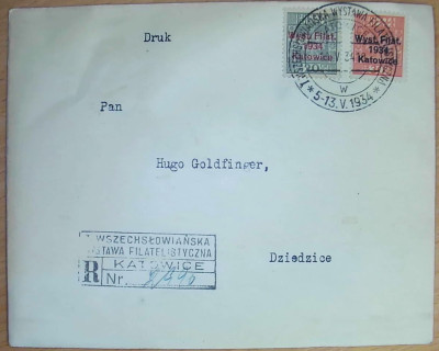Fi 264 - 265 Wszechsłowiańska Wystawa 5 - 13.05.1934