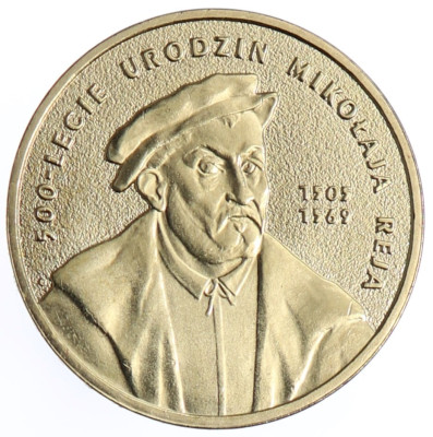 2 zł Mikołaj Rej