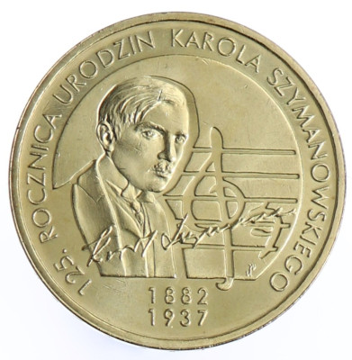 2 zł Karol Szymanowski