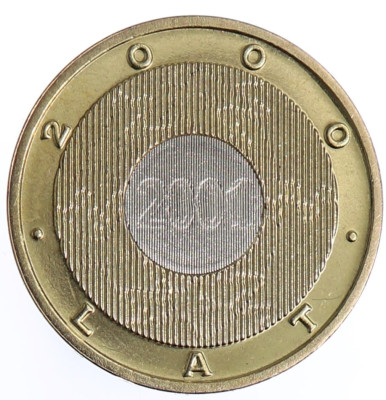 2 zł Rok 2000