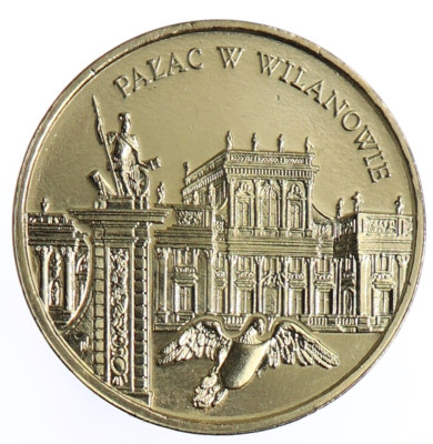 2 zł Pałac w Wilanowie