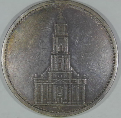 NIEMCY - 5 MAREK 1934 r A - POCZDAM - SREBRO