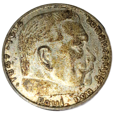Niemcy, III Rzesza, 2 marki 1937 J