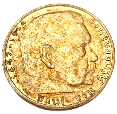 Niemcy, III Rzesza, 2 marki 1939 A