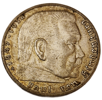 Niemcy, III Rzesza, 2 marki 1939 A
