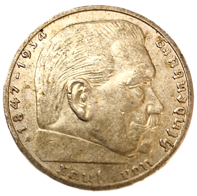 Niemcy, III Rzesza, 2 marki 1939 A
