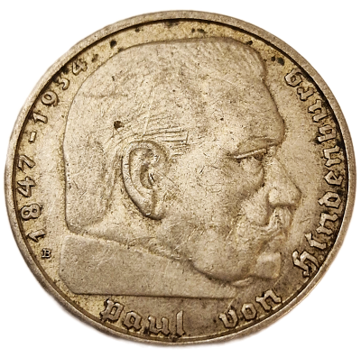 Niemcy, III Rzesza, 2 marki 1939 B