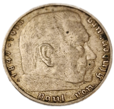Niemcy, III Rzesza, 2 marki 1938 A