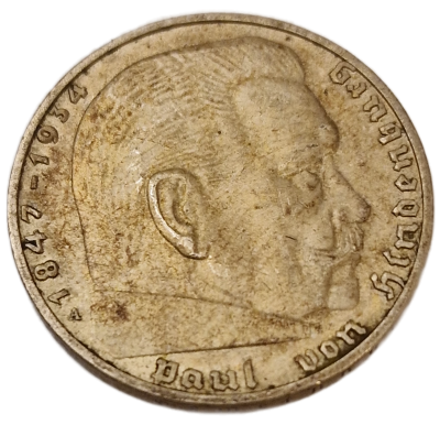 Niemcy, III Rzesza, 2 marki 1938 A
