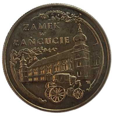 20000 złotych (1993) - Zamek w Łańcucie