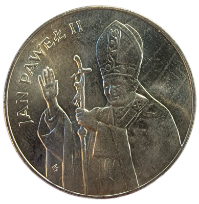 PRL - 10000 zł 1987 r. JAN PAWEŁ II - srebro Ag