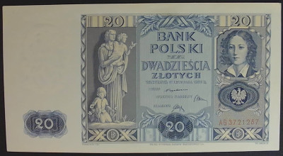 20 zł &ndash; 11 listopada 1936 r. AG 3721287