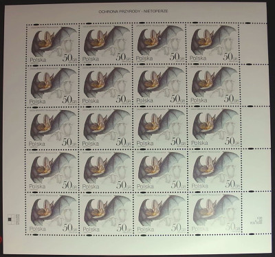 Fi 3508 - 3511 ** OCHRONA PRZYRODY - NIETOPERZE