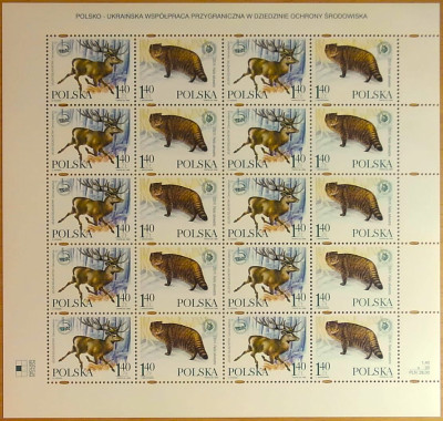 Fi 3639 - 3640 ** 1999 WYDANIE WSP&Oacute;LNE POLSKA-UKRAINA