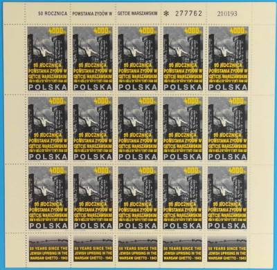 Fi 3296 ** 1993 Powstanie w Gettcie Warszawskim
