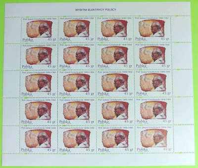 Fi 3416 ** Polska 1995. Janusz Groszkowski. Arkusz